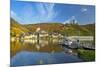 Germany, Rhineland-Palatinate, Beisltein, the Moselle, Reaction Ferry, River Cruise Ship-Chris Seba-Mounted Photographic Print