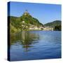 Germany, Rhineland-Palatinate, Cochem, the Moselle, Imperial Castle-Andreas Vitting-Stretched Canvas