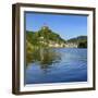 Germany, Rhineland-Palatinate, Cochem, the Moselle, Imperial Castle-Andreas Vitting-Framed Photographic Print