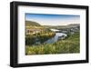 Germany, Rhineland-Palatinate, District Trier-Saarburg, Schoden, Village View the Saar-Udo Bernhart-Framed Photographic Print