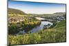 Germany, Rhineland-Palatinate, District Trier-Saarburg, Schoden, Village View the Saar-Udo Bernhart-Mounted Photographic Print