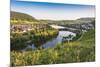 Germany, Rhineland-Palatinate, District Trier-Saarburg, Schoden, Village View the Saar-Udo Bernhart-Mounted Photographic Print