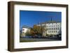Germany, Rhineland-Palatinate, Eifel, Bitburg, Town Hall-Chris Seba-Framed Photographic Print