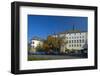 Germany, Rhineland-Palatinate, Eifel, Bitburg, Town Hall-Chris Seba-Framed Photographic Print