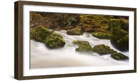 Germany, Rhineland-Palatinate, Eifel, Rapids of the PrŸm with Irrel-Andreas Keil-Framed Photographic Print