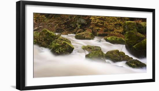 Germany, Rhineland-Palatinate, Eifel, Rapids of the PrŸm with Irrel-Andreas Keil-Framed Photographic Print