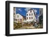 Germany, Rhineland-Palatinate, Eifel, Wittlich, Old Town Centre, Pedestrian Area, Outdoor Bars-Chris Seba-Framed Photographic Print