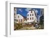 Germany, Rhineland-Palatinate, Eifel, Wittlich, Old Town Centre, Pedestrian Area, Outdoor Bars-Chris Seba-Framed Photographic Print