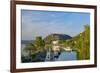 Germany, Rhineland-Palatinate, Koblenz, Ehrenbreitstein Fortress, Harbour-Chris Seba-Framed Photographic Print