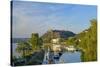 Germany, Rhineland-Palatinate, Koblenz, Ehrenbreitstein Fortress, Harbour-Chris Seba-Stretched Canvas