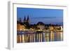 Germany, Rhineland-Palatinate, Koblenz, Historical Old Town, Moselle Shore-Chris Seba-Framed Photographic Print