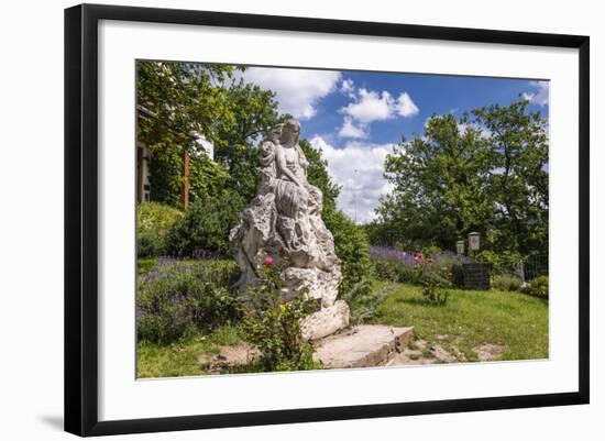 Germany, Rhineland-Palatinate, Loreley Town St Goarshausen-Udo Siebig-Framed Photographic Print