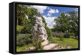 Germany, Rhineland-Palatinate, Loreley Town St Goarshausen-Udo Siebig-Framed Stretched Canvas