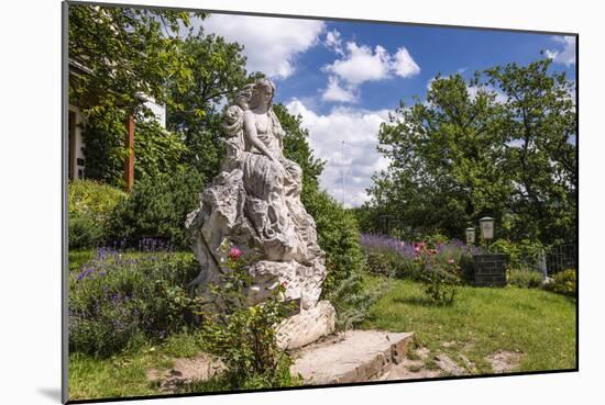 Germany, Rhineland-Palatinate, Loreley Town St Goarshausen-Udo Siebig-Mounted Photographic Print