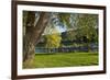 Germany, Rhineland-Palatinate, Moselle Shore, Cycle Track, Bicycle Tourists-Chris Seba-Framed Photographic Print