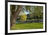 Germany, Rhineland-Palatinate, Moselle Shore, Cycle Track, Bicycle Tourists-Chris Seba-Framed Photographic Print