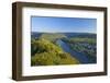 Germany, Rhineland-Palatinate, Moselle Valley, Zell Moselle Oxbow, Puenderich, Barl, Evening Sun-Chris Seba-Framed Photographic Print