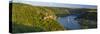 Germany, Rhineland Palatinate, River Rhine, Sankt Goarshausen, Burg Katz and River Rhine-Alan Copson-Stretched Canvas