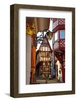 Germany, Rhineland-Palatinate, the Moselle, Bernkastel-Kues, SpitzenhŠuschen, 1583-Chris Seba-Framed Photographic Print