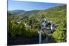 Germany, Rhineland-Palatinate, the Moselle, Traben-Trarbach, Catholic Parish Church St. Nicholas-Chris Seba-Stretched Canvas