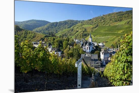 Germany, Rhineland-Palatinate, the Moselle, Traben-Trarbach, Catholic Parish Church St. Nicholas-Chris Seba-Mounted Premium Photographic Print