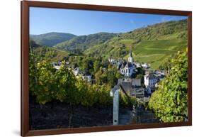 Germany, Rhineland-Palatinate, the Moselle, Traben-Trarbach, Catholic Parish Church St. Nicholas-Chris Seba-Framed Photographic Print