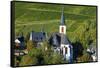 Germany, Rhineland-Palatinate, the Moselle, Traben-Trarbach, Catholic Parish Church St. Nicholas-Chris Seba-Framed Stretched Canvas