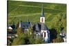 Germany, Rhineland-Palatinate, the Moselle, Traben-Trarbach, Catholic Parish Church St. Nicholas-Chris Seba-Stretched Canvas
