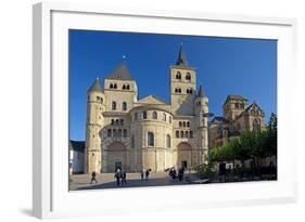 Germany, Rhineland-Palatinate, the Moselle, Trier, Cathedral-Chris Seba-Framed Photographic Print