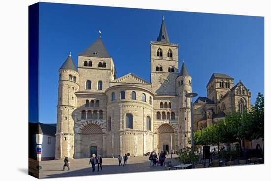 Germany, Rhineland-Palatinate, the Moselle, Trier, Cathedral-Chris Seba-Stretched Canvas