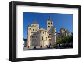 Germany, Rhineland-Palatinate, the Moselle, Trier, Cathedral-Chris Seba-Framed Photographic Print