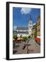 Germany, Rhineland-Palatinate, the Rhine, Boppard, Market Square, Saint Severus Church-Chris Seba-Framed Photographic Print