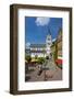 Germany, Rhineland-Palatinate, the Rhine, Boppard, Market Square, Saint Severus Church-Chris Seba-Framed Photographic Print