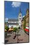 Germany, Rhineland-Palatinate, the Rhine, Boppard, Market Square, Saint Severus Church-Chris Seba-Mounted Photographic Print