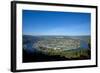 Germany, Rhineland-Palatinate, Traben-Trarbach, Moselle Valley, Overview, Moselle Loop-Chris Seba-Framed Photographic Print