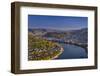 Germany, Rhineland-Palatinate, Upper Middle Rhine Valley, Boppard, Rhine Loop East Part-Udo Siebig-Framed Photographic Print