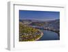 Germany, Rhineland-Palatinate, Upper Middle Rhine Valley, Boppard, Rhine Loop East Part-Udo Siebig-Framed Photographic Print