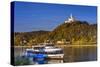 Germany, Rhineland-Palatinate, Upper Middle Rhine Valley, Braubach, the Rhine, Townscape, Marksburg-Udo Siebig-Stretched Canvas