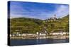 Germany, Rhineland-Palatinate, Upper Middle Rhine Valley, Kaub, Rhine Valley-Udo Siebig-Stretched Canvas