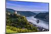 Germany, Rhineland-Palatinate, Upper Middle Rhine Valley, Kaub, Rhine Valley-Udo Siebig-Mounted Photographic Print