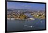 Germany, Rhineland-Palatinate, Upper Middle Rhine Valley, Koblenz, Cityscape-Udo Siebig-Framed Premium Photographic Print