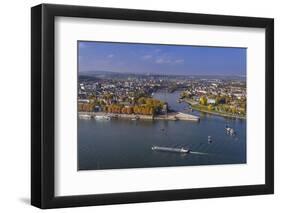 Germany, Rhineland-Palatinate, Upper Middle Rhine Valley, Koblenz, Cityscape-Udo Siebig-Framed Photographic Print