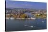 Germany, Rhineland-Palatinate, Upper Middle Rhine Valley, Koblenz, Cityscape-Udo Siebig-Stretched Canvas