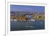 Germany, Rhineland-Palatinate, Upper Middle Rhine Valley, Koblenz, Cityscape-Udo Siebig-Framed Photographic Print