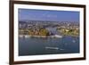 Germany, Rhineland-Palatinate, Upper Middle Rhine Valley, Koblenz, Cityscape-Udo Siebig-Framed Photographic Print