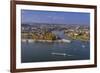 Germany, Rhineland-Palatinate, Upper Middle Rhine Valley, Koblenz, Cityscape-Udo Siebig-Framed Photographic Print