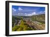 Germany, Rhineland-Palatinate, Upper Middle Rhine Valley, Oberwesel, Rhine Valley-Udo Siebig-Framed Photographic Print