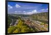 Germany, Rhineland-Palatinate, Upper Middle Rhine Valley, Oberwesel, Rhine Valley-Udo Siebig-Framed Photographic Print