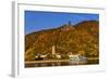 Germany, Rhineland-Palatinate, Upper Middle Rhine Valley, Sankt Goarshausen, District Wellmich-Udo Siebig-Framed Photographic Print