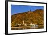 Germany, Rhineland-Palatinate, Upper Middle Rhine Valley, Sankt Goarshausen, District Wellmich-Udo Siebig-Framed Photographic Print